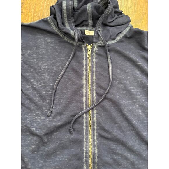 Navy Hoodie Make + Model Brand Size MEDIUM Navy hoodie - Picture 5 of 7